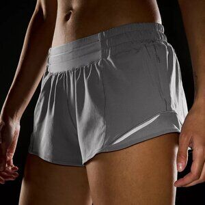 Lululemon Hotty Hot Short • Size 4 • Neutral Taupe • Run/Train Bestseller
